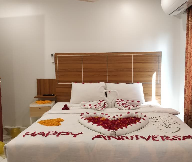Customized Rooms for Wedding & Honeymoon at Purbachal Nijhum Palli Resort